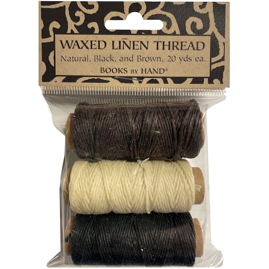 Lineco&#xAE; 5-Ply Waxed Linen Thread, 3ct.